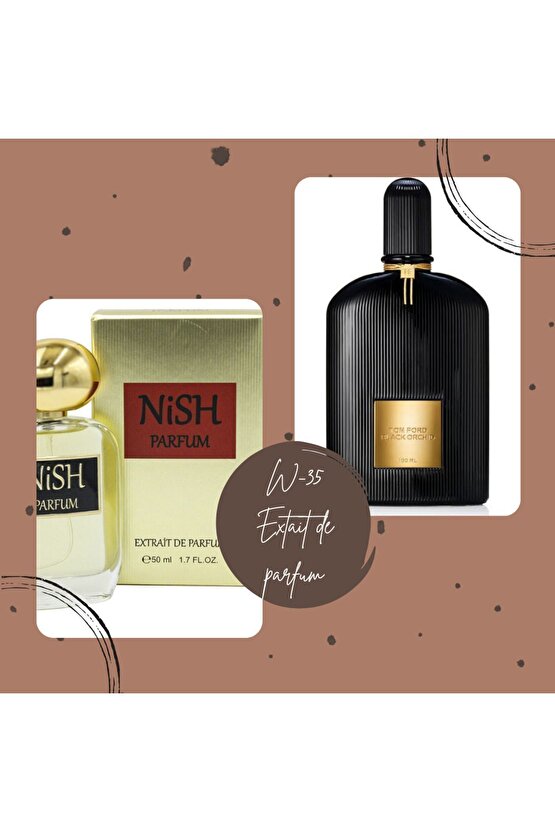 Nish Parfum W-35 Extrait De Parfum 50ml Oriental-black Orchid