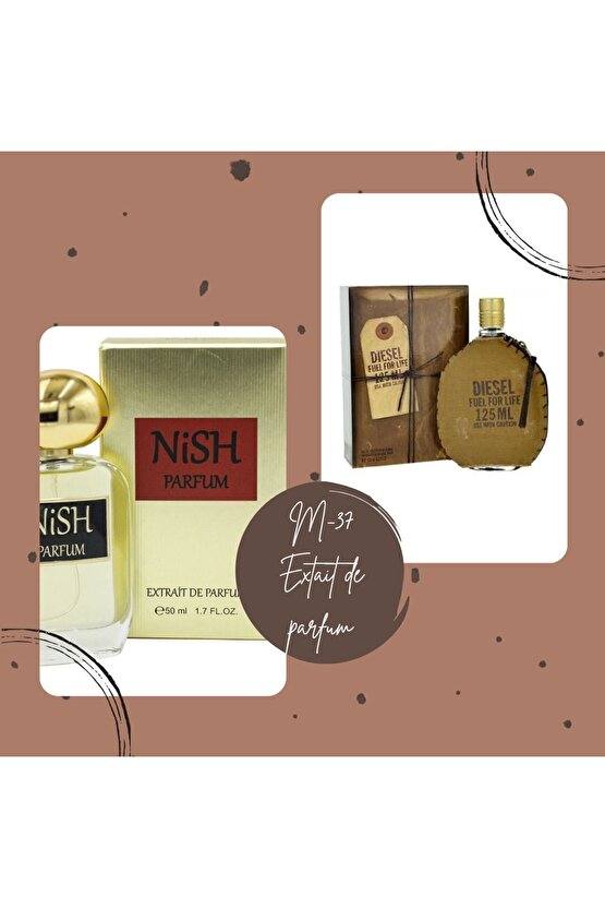 Nish Parfum M-37 Extrait De Parfum 50ml-fuel For