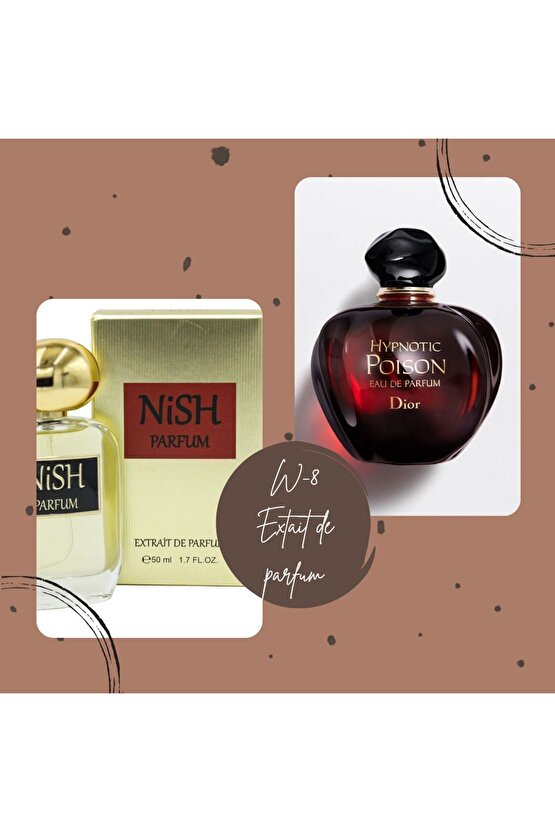 Nish Parfum W-8 Extrait De Parfum 50ml Oriental-hypnotic