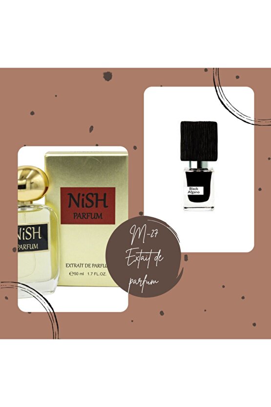 Nish Parfum M-27 Extrait De Parfum 50ml Oriental-black Afgano