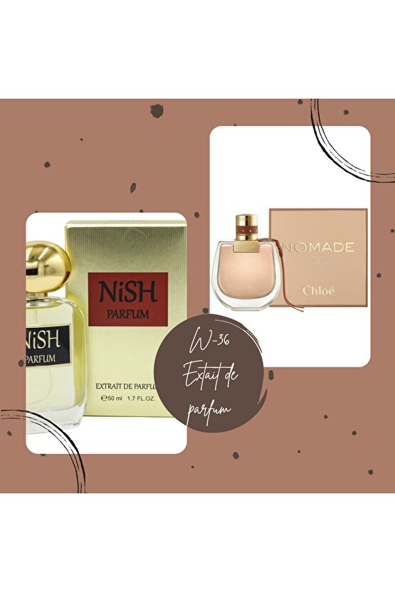 Nish Parfum W-36 Extrait De Parfum 50ml Floral-nomade