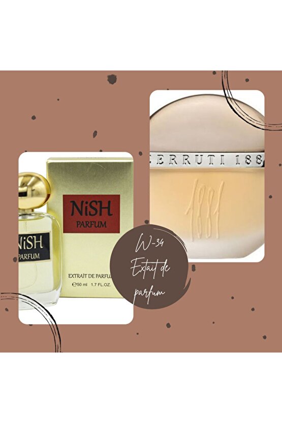 Nish Parfum W-34 Extrait De Parfum 50ml Floral-1881