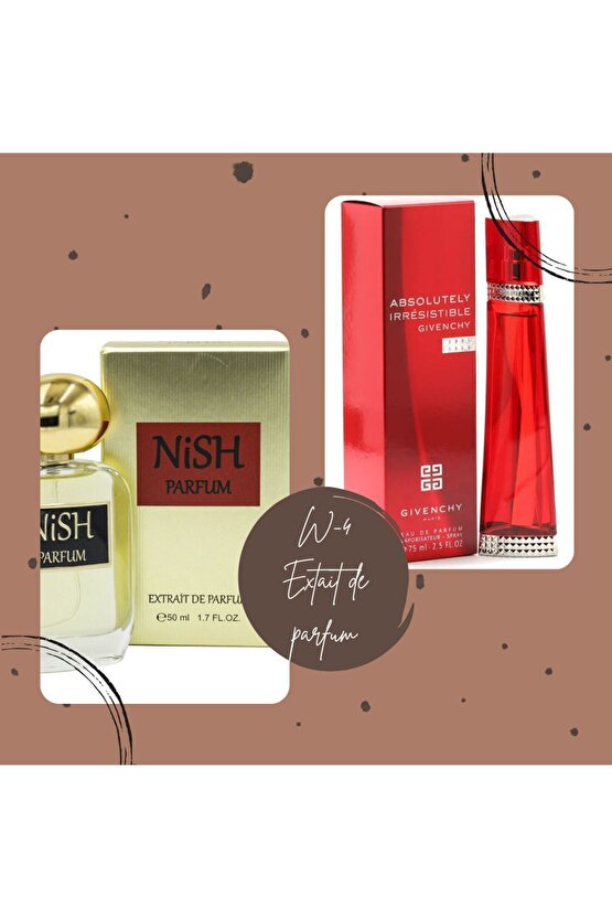 Nish Parfum W-4 Extrait De Parfum 50ml Floral-iressable