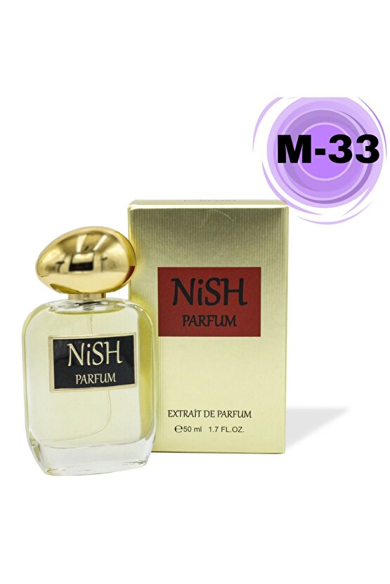 Nish Parfum M-33 Extrait De Parfum 50ml Oriental-black