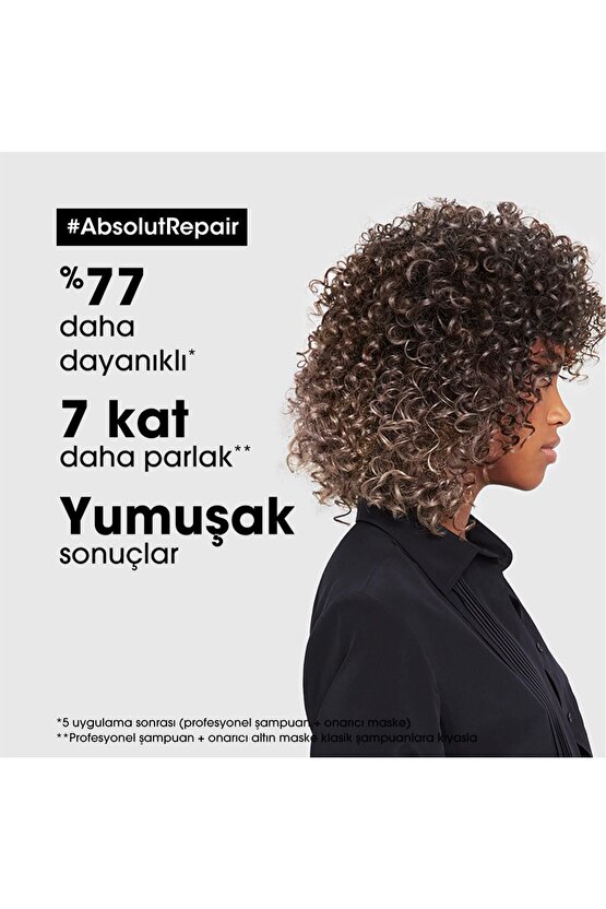 Serie Expert Absolut Repair Yıpranmış Saçlar İçin Onarıcı Saç Bakım Seti