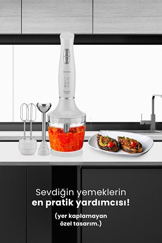 Yasemin Blender Set (Gm 7240) Beyaz