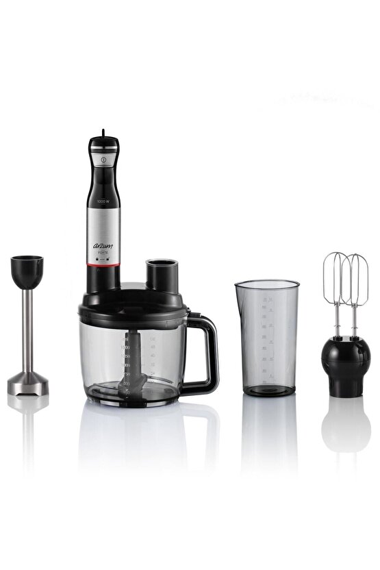 Ar1157-s Forte 1000 Watt Multi Siyah Blender Seti