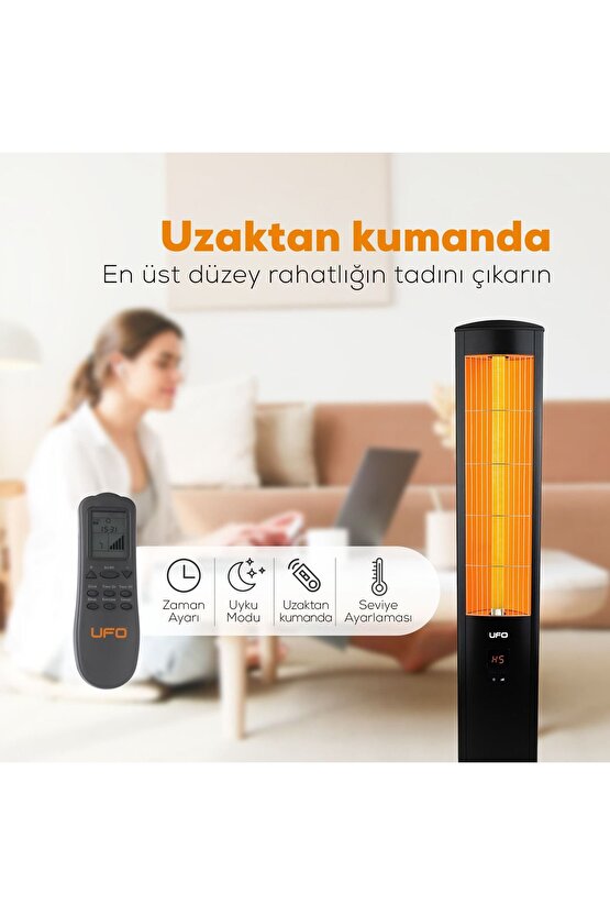 Micatronic 1900 W Kule Tipi Isıtıcı