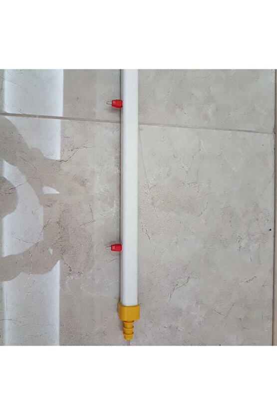 NİPEL TAVUK SULUK 40 CM 2 NİPELLİ KARE BORU