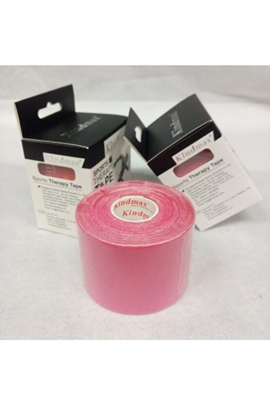 Kinesiology Tape Ağrı Bandı 5 Cm X 5 Mt Pembe