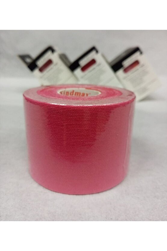 Kinesiology Tape Ağrı Bandı 5 Cm X 5 Mt Pembe