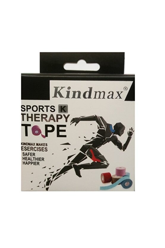 Kinesiology Tape Ağrı Bandı 5 cm X 5 mt Siyah