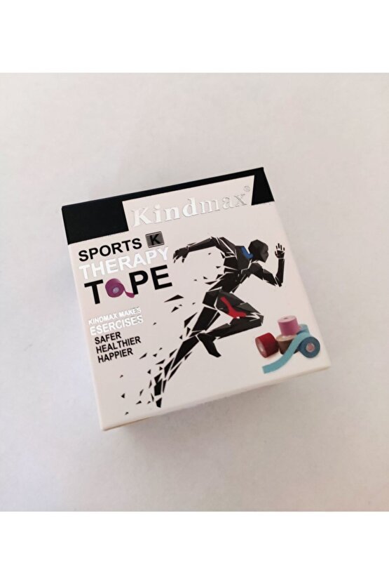 Kinesiology Tape Ağrı Bandı 5 cm X 5 mt Siyah