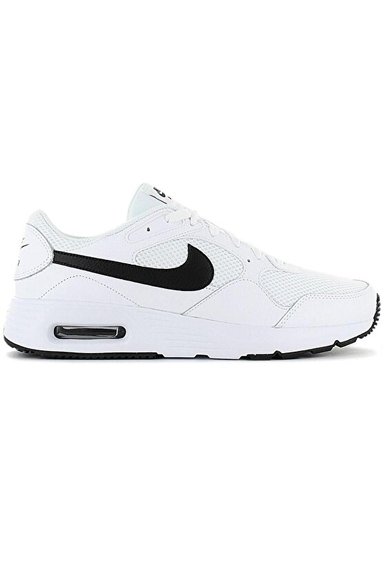 Air Max Sc White Black Sneaker Erkek Günlük Spor Ayakkabı Beyaz