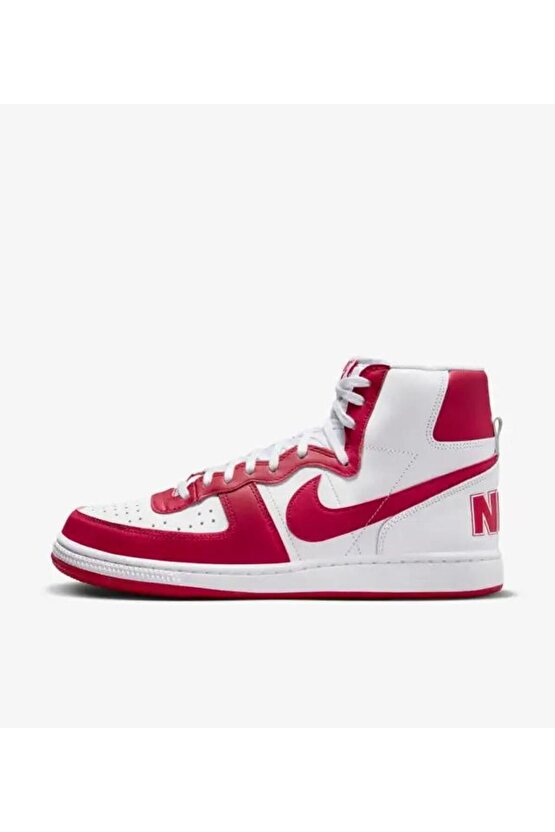 NİKE Terminator High University Red and White Sneaker FJ4454-100