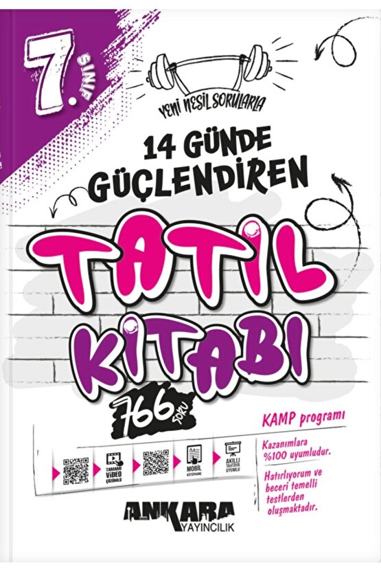 7.Sınıf 14 Günde Güçlendiren Tatil Kitabı