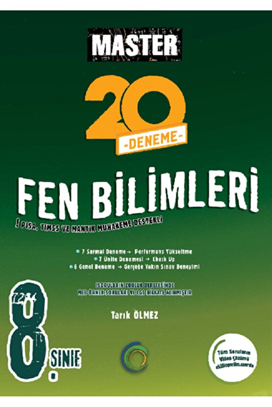 Okyanus - 8. Sınıf Master 20 Fen Bilimleri Denemesi