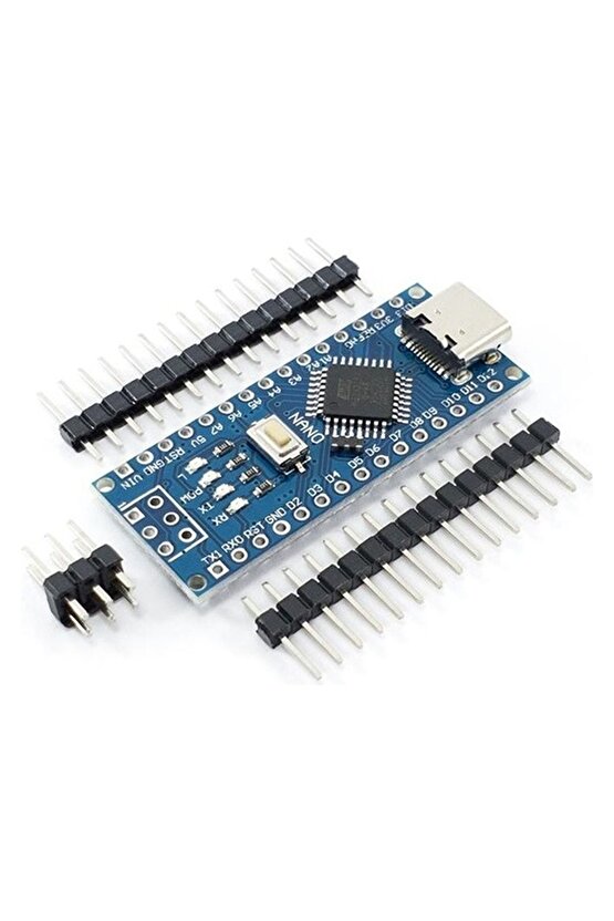 Arduino Nano 3.0 Type C Ch340 - Kompakt Geliştirme Kartı