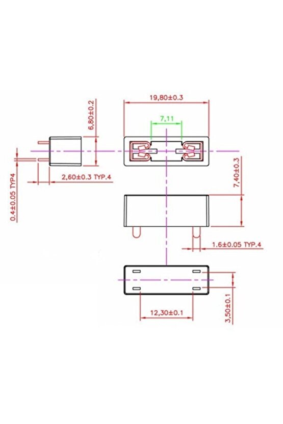 Pcb Sigorta Yuvası, Sigorta Tutucu