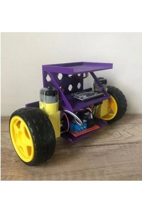 Ile Dengede Duran Robot Yapılmış (KURULU) Self Balancing Robot