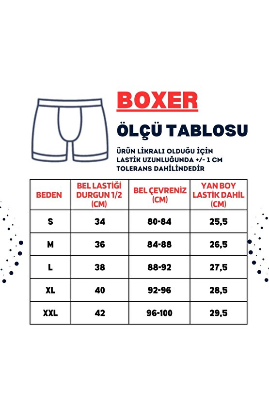 Köpek Desenli Dijital Baskılı Erkek Boxer