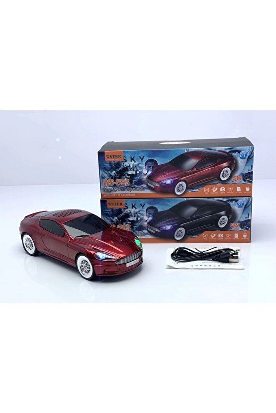 Aston Martin Dbs Oto Tasarımlı Bluetooth Hoparlör Sd Kart Usb Fm Radyolu Kablosuz Speaker