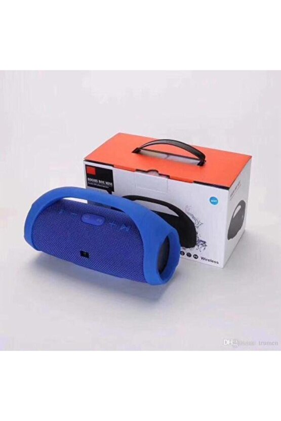 Booms Box Mini Bluetooth Hoparlör Wireless Speaker Powerbank Özellikli Sd Kartaux Girişli