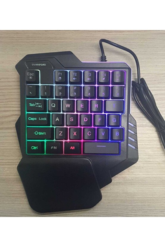 Pubg Klavye Led Işıklı Usb Girişli