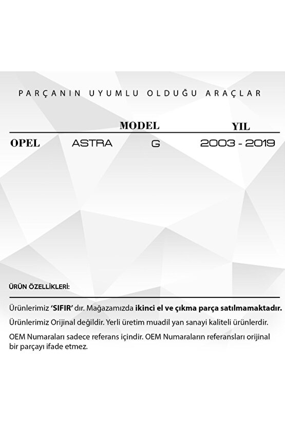 Opel Astra G Için El Freni-vites Körüğü Ve Vites Topuzu - Siyah