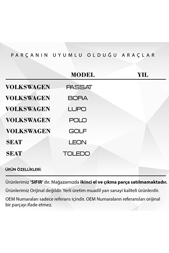 Volkswagen Passat, Seat Leon Için Tavan Anten Çubuğu - 40 Cm M5 -