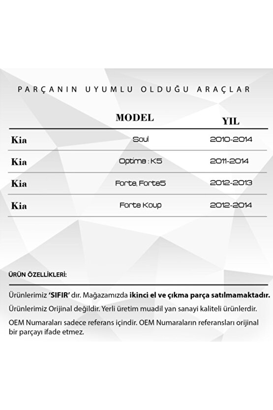 2 Adet Hyundai Kia Için Direksiyon Kaplini Fiberi