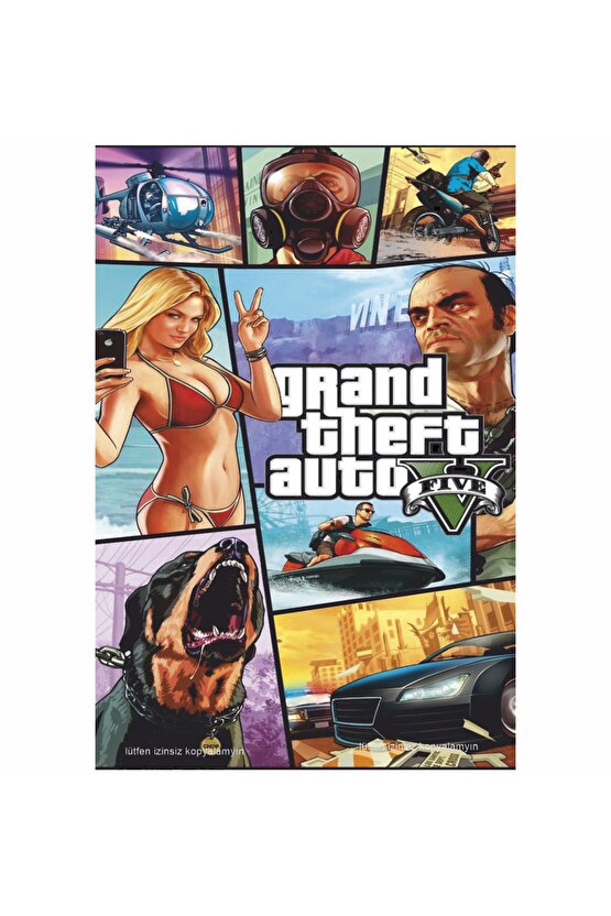 gta pc oyun konsolu oyunu dekorasyon tablo retro ahşap poster