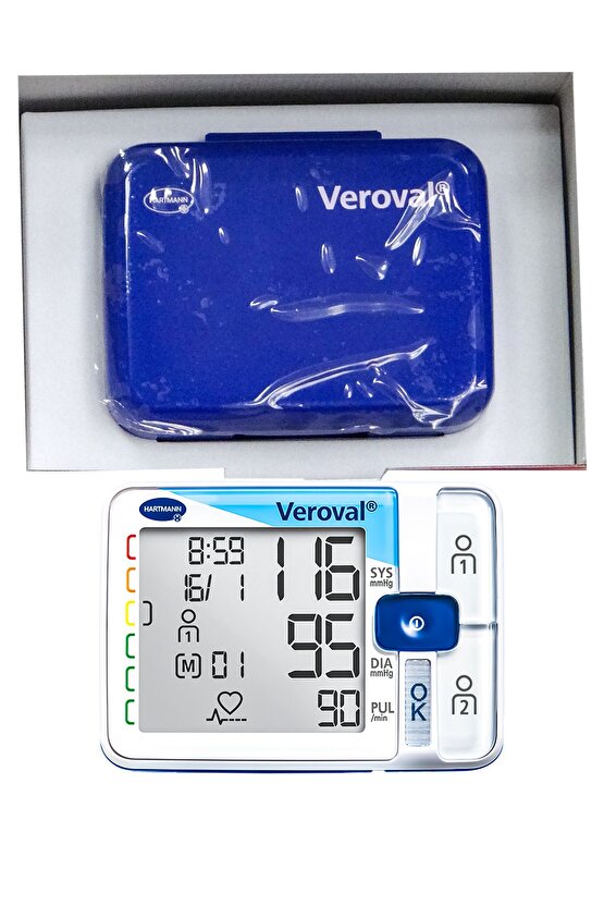 Veroval Bilekten Ölçer Dijital Tansiyon Aleti, 6yıl Garanti, 2x100 Hafızalı, Kolay Taşınabilir