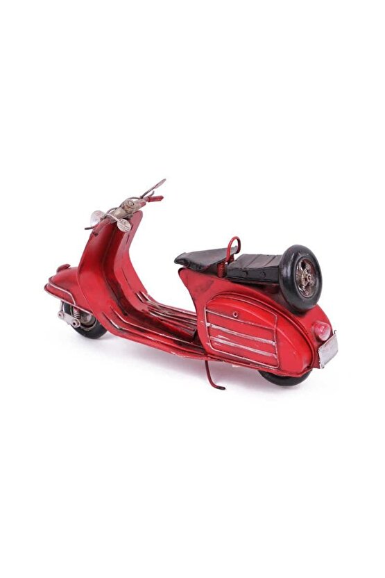 Dekoratif Metal Scooter Vintage Dekoratif Ev Ofis Hediyelik