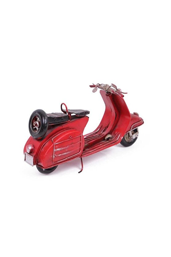 Dekoratif Metal Scooter Vintage Dekoratif Ev Ofis Hediyelik