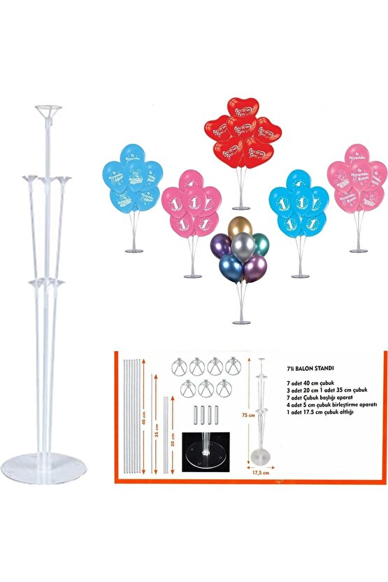 Parti Malzemeleri Balon Standı 75 cm