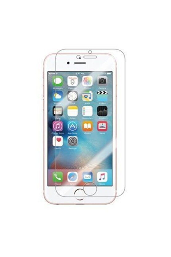 Nano Teknoloji Iphone 6g Black Siyah Kırılmaz Cam Ekran Koruyucu