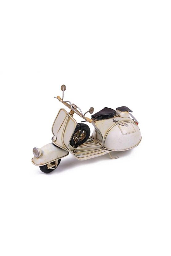 Dekoratif Metal Scooter Vintage Dekoratif Ev Ofis Hediyelik