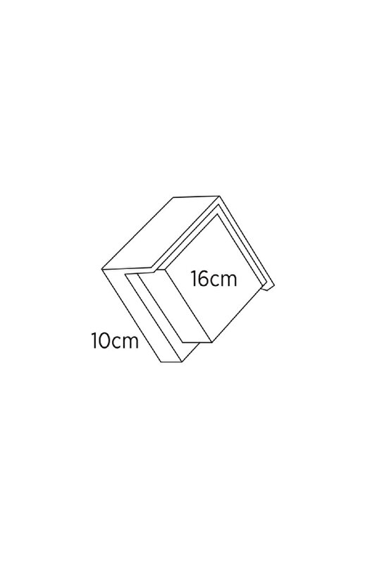 ECN-21334 12W Dış Mekan Dekoratif Aplik Günışığı