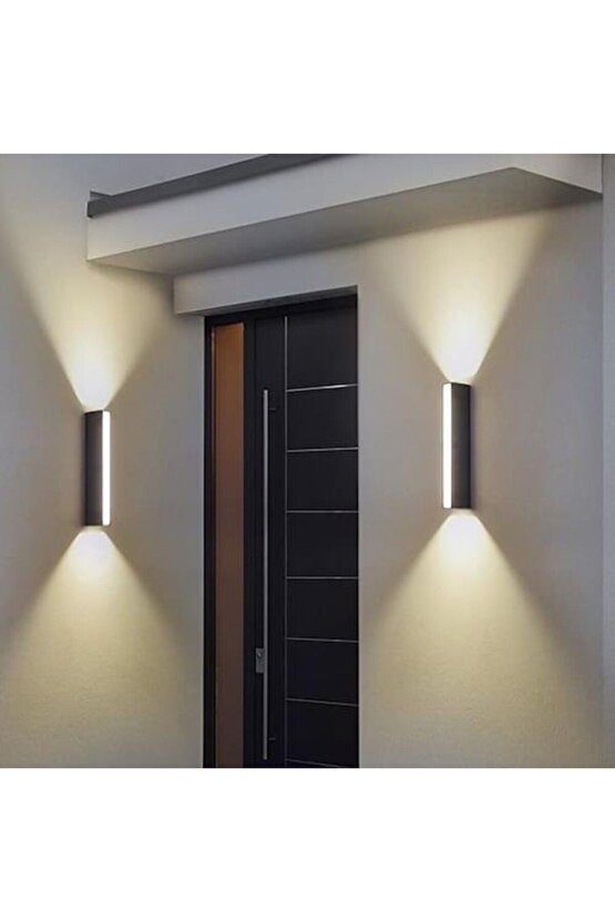 Modern ve Şık Tasarım 8 Watt Gün Işığı Led Armatür, Villa, Kafe, Bar, Otel, Bahçe, Balkon Led Aplik