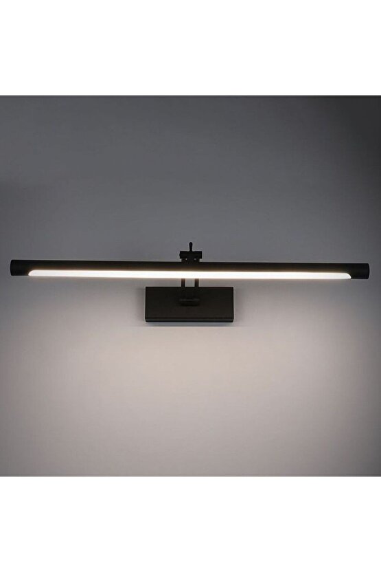 10 Watt 43 Cm Oynar Başlı Flüt Aplik, Beyaz Işık Ledli Metal Led Aplik, Yatakbaşı, Ayna,Tablo Aplik