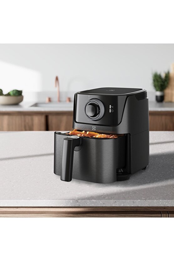 Create 5 AirFryer E5AF1-4GB 3,5 litre Hazne- 2.5 Litre İç Sepet Kapasiteli, Pişirme Kabı Hediyeli