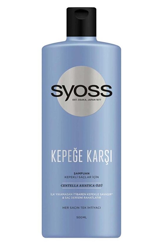 Kepeğe Karşı Şampuan 500 ml X 2 Adet