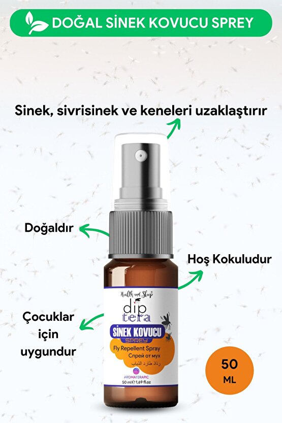 Diptera Doğal Sinek Kovucu Sprey 50ml