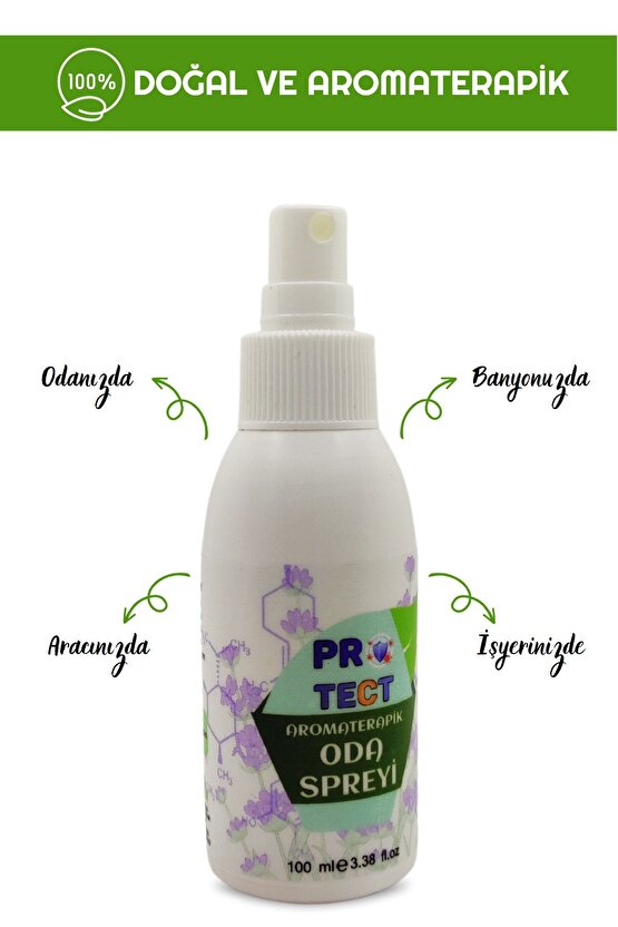 Protect Aromaterapik Doğal Oda Ve Wc Spreyi 100ml