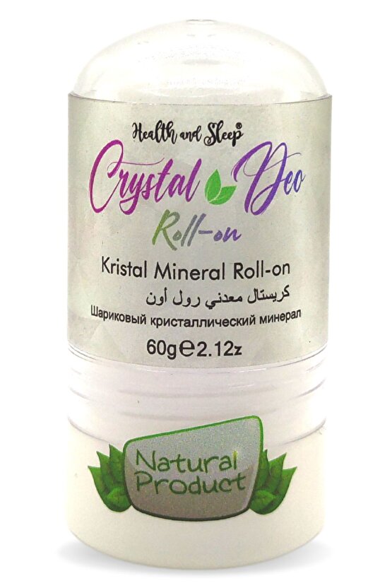 Crystal Mineral Doğal Deodorant Roll-on 60gr