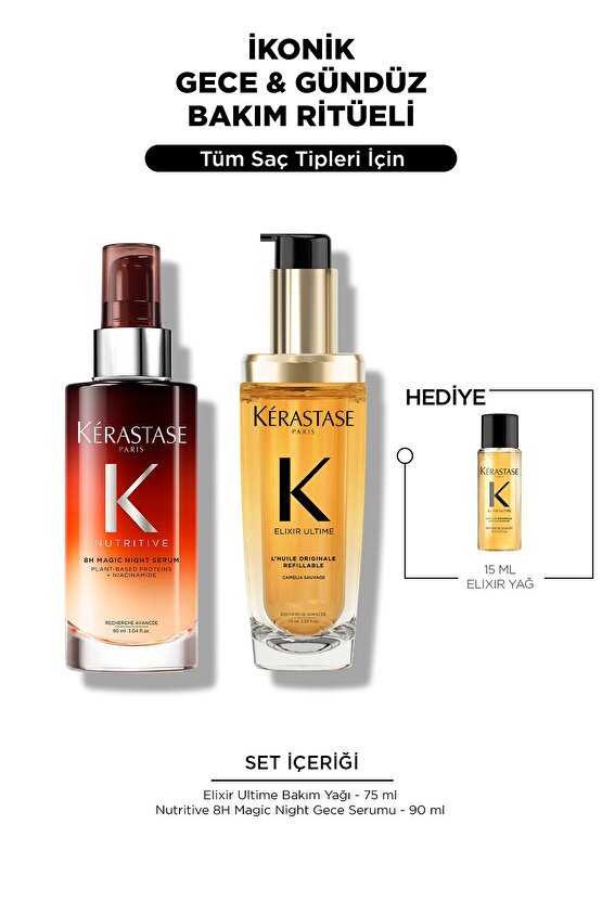 Elixir & Nutritive Ikonik Gece & Gündüz Bakım Ritüeli