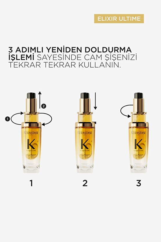 Elixir Ultime Refill Saç Bakım Seti