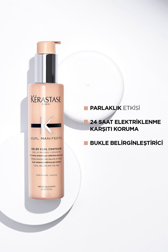 Curl Manifesto Gelée Curl Contour Kıvırcık Saçlar Için Bukle Belirginleştirici Jel Krem 15