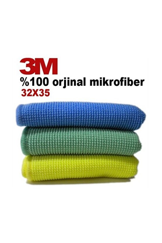 3lü Paket Microfiber Bez (60668) 11208